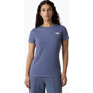The North Face Women's S/S Simple Dome Tee T-shirt Damer størrelse L farve blå