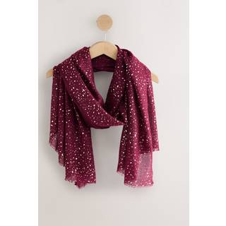 Next Scattered Gold Foil Lightweight Scarf