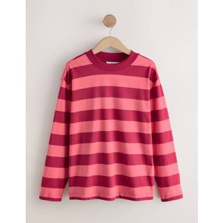 Next Stribet langærmet T-shirt med rund hals