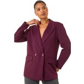 Roman Roman Red Premium Stretch Ponte Blazer