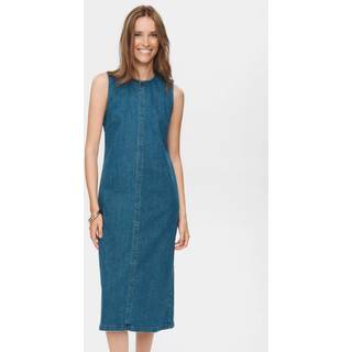 NÜMPH - Nuamber Dress - Medium Blue Denim - 40 - Blå - Dress