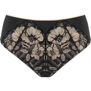 Pour Moi Pour Moi Black Atelier Lace Briefs