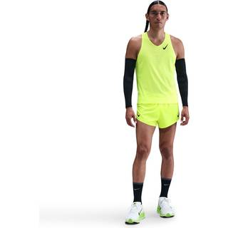 Nike Dri-FIT Advanced Aeroswift Singlet Str. M Gul Herre