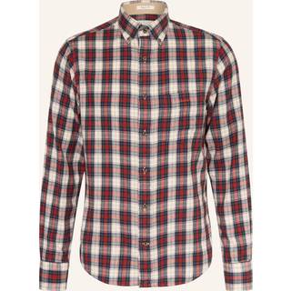 GANT Herre Regular fit ternet Windblown flannelskjorte (L)