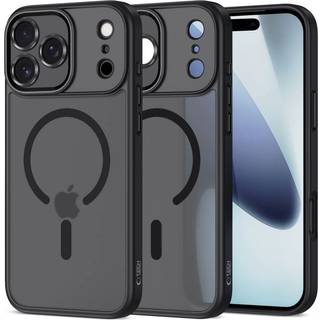 iPhone 17 Pro Tech-Protect MagCam Cover - MagSafe-kompatibel - mat sort