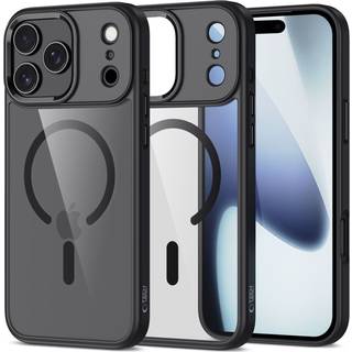 iPhone 17 Pro Max Tech-Protect Magmat Cover - MagSafe Kompatibel - Sort / Klar