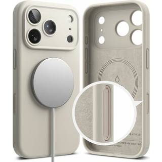 iPhone 17 Pro Max Ringke Liquid Silicone MagSafe Cover - Sten