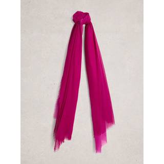 White Stuff White Stuff Purple Penny Plain Oversized Scarf