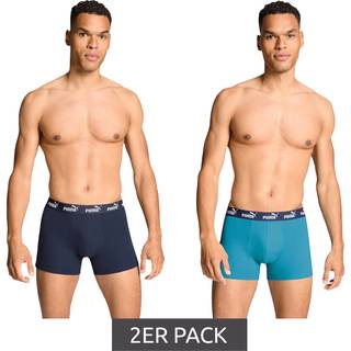 PUMA herre 2-pak tights str. XL - blå (På lager i butik)