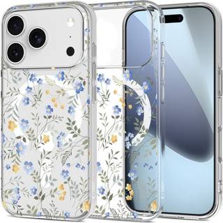 iPhone 17 Pro Tech-Protect FlexAir MagSafe TPU Cover - Forårsblomster