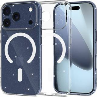 iPhone 17 Pro Tech-Protect FlexAir Glitter MagSafe TPU Cover - Gennemsigtig