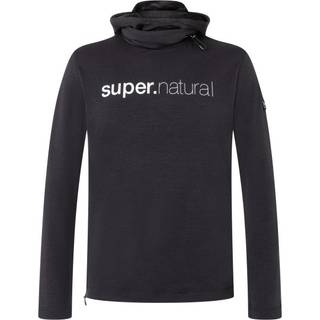 super.natural Alpine Hooded II Hoodie Herrer størrelse L farve grå/sort
