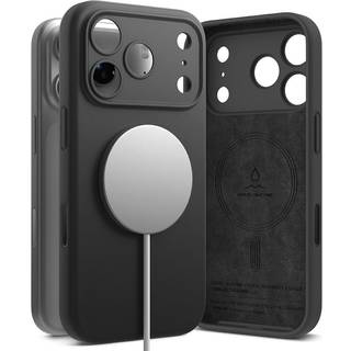 iPhone 17 Pro Max Ringke Liquid Silicone MagSafe Cover - Sort