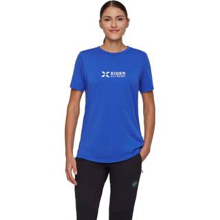 Mammut Women's Eiger Logo T-Shirt T-shirt Damer størrelse M farve blå