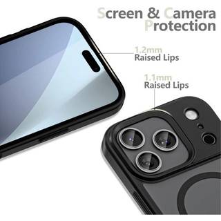 iPhone 17 Pro Max Tech-Protect Magmat Cover - MagSafe Kompatibel - Mat Sort
