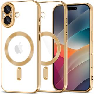 iPhone 17 Tech-Protect MagFlex Cover - MagSafe-kompatibelt - Klar / Guld