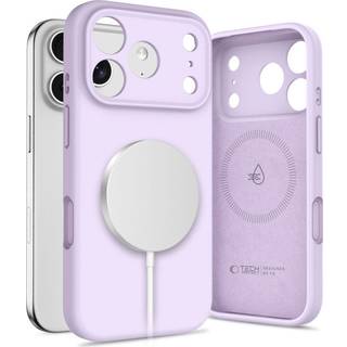 iPhone 17 Pro Max Tech-Protect flydende silikone cover - MagSafe-kompatibel - Lilla