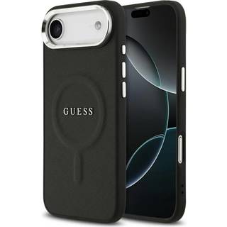 iPhone Air Guess Saffiano Hybrid Cover - MagSafe Kompatibel - Sort