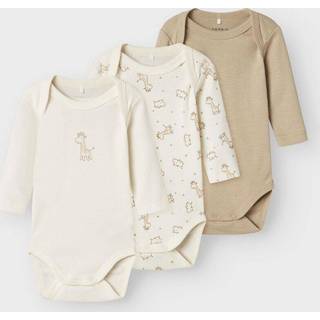 Name It Body 3 pak Giraffe - Jet Stream