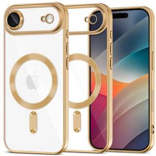 iPhone Air Tech-Protect MagFlex Cover - MagSafe-kompatibelt - Klar / Guld