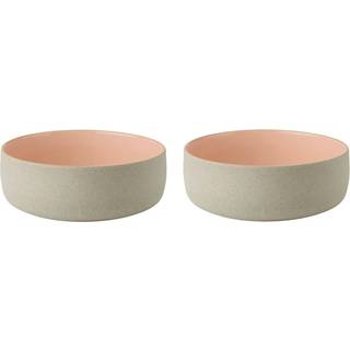 Stelton Emma Skål 13,5 Cm 2-pak - Serveringsskåle Stentøj Rosa - X-236-1