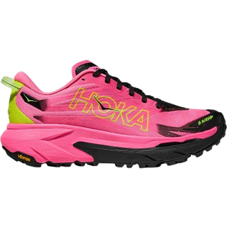 Hoka Women's Mafate 5 Neon Rose/Black, 42
