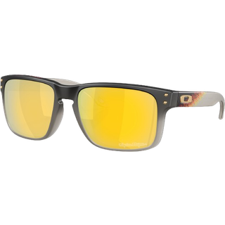 Oakley Mand OO9102 HOLBROOK 9102AH Solbriller O_matter Sort Guld Firkantet Polariseret