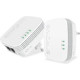 Strong Powerline 1000 Mini 2-pack - 1000 Mbit/s Homeplug / PowerLine