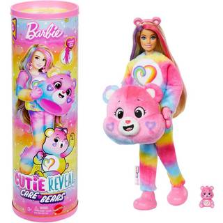 Barbie Cutie Reveal Care Bears Series 2 – Togetherness Bear med 10 overraskelser