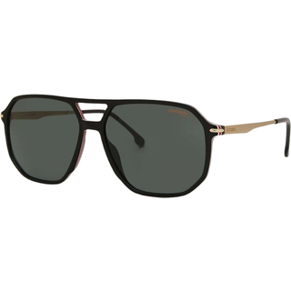 Carrera Mand CARRERA 324/S 807/QT Solbriller Acetat Sort Grøn Geometrisk