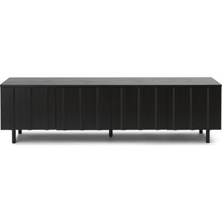 Normann Copenhagen Rib Skænk Lav Blød Sort