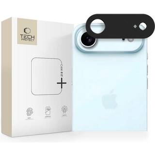 Tech-Protect - iPhone Air - CamAlloy Fit+ Kameralinsebeskyttelsescover - Sort