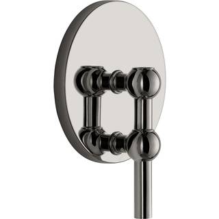 Stoff Nagel Wall Candle Holder - Lysestager Zinklegering Black Chrome - 9067