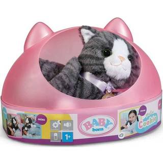 BABY born My Cat Cookie med transportbur - med lyd