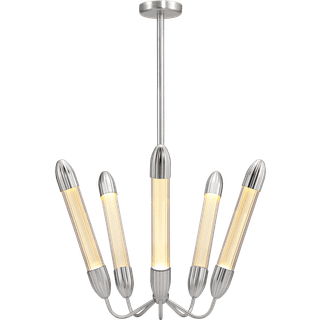 Lemon Squeeze lysekrone, poleret stål • UMAGE