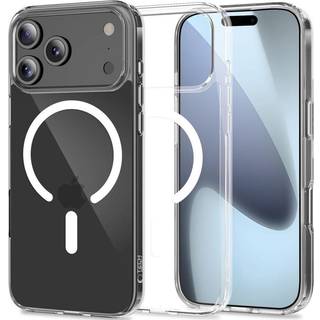 iPhone 17 Pro Max Tech-Protect Flexair Magnetisk Hybrid Cover - Gennemsigtig