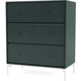 Montana CARRY kommode med ben - 163 Black Jade (8-12 ugers Levering) - Snow