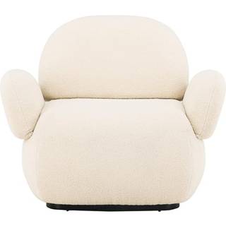 Sevilla lænestol i beige chenille stof