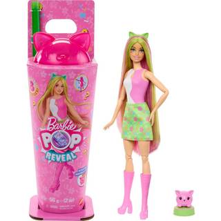 Barbie Pop Reveal Dukke Animal Party Kattekilling