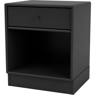 Montana DREAM sengebord med Sokkel - 05 Black (8-12 ugers Levering) - Sokkel H7