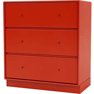 Montana CARRY kommode med Sokkel - 145 Rosehip (8-12 ugers Levering) - Sokkel H7