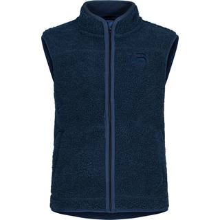 Urberg Kids' Åheim Pile Vest Midnight Navy, 134/140