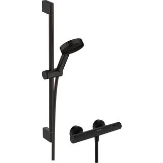 hansgrohe Pulsify Select S Brusersystem komplet i mat sort