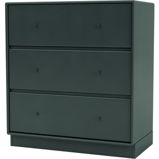 Montana CARRY kommode med Sokkel - 163 Black Jade (8-12 ugers Levering) - Sokkel H7