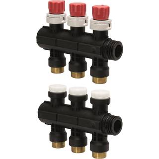 Uponor Pro 1" fordelerrør med 4 afgange