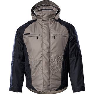 MASCOT UNIQUE Frankfurt vinterjakke, lys kaki/sort - M