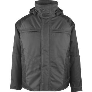 MASCOT UNIQUE Frankfurt vinterjakke, mørk antracit/sort - XL