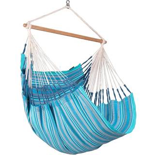 Habana Azure - Organic Cotton Comfort Hammock Chair - Hængekøje
