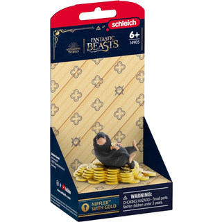 Schleich Niffler with gold