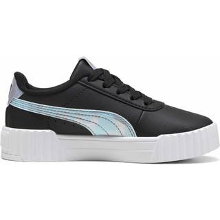 PUMA Carina 3.0 Space Belle Sneakers Toddlers, Shoes, Black/Cool Blue, 22